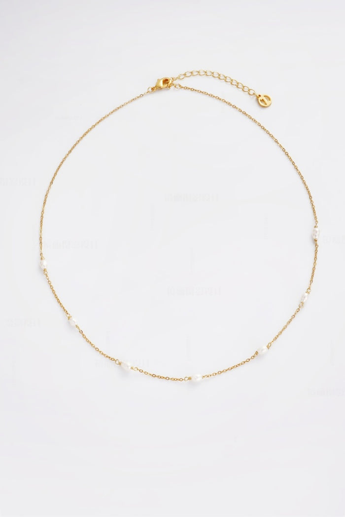 Zafino Gold Elise Pearl Necklace | Gretel Lane