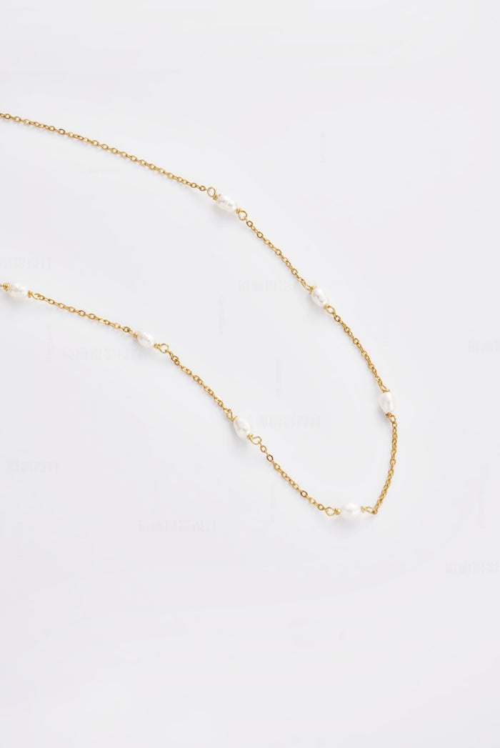 Zafino Gold Elise Pearl Necklace | Gretel Lane