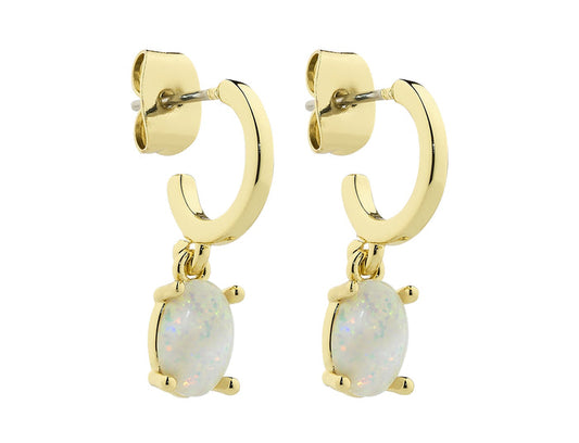 Liberté Emery Opal Drop Earring in Gold | Women's Jewellery | Gretel Lane