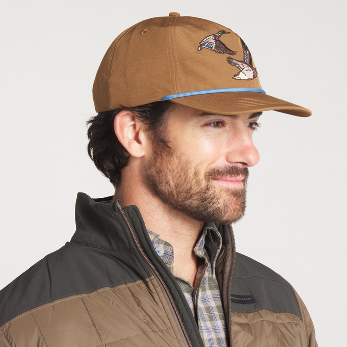 Brown Ripstop | ON MODEL SIDE