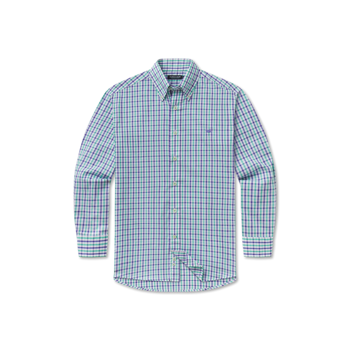 Purple and Green Gingham | Front