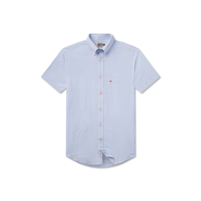Blue Seersucker | Front