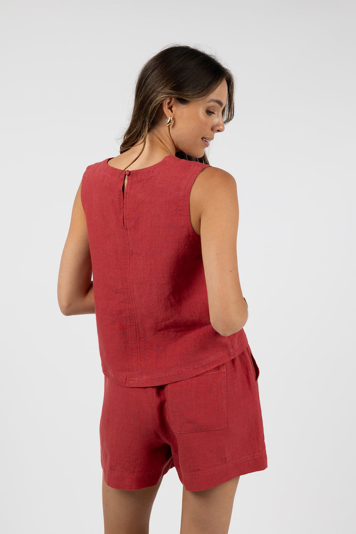 Evita Top (Brick)