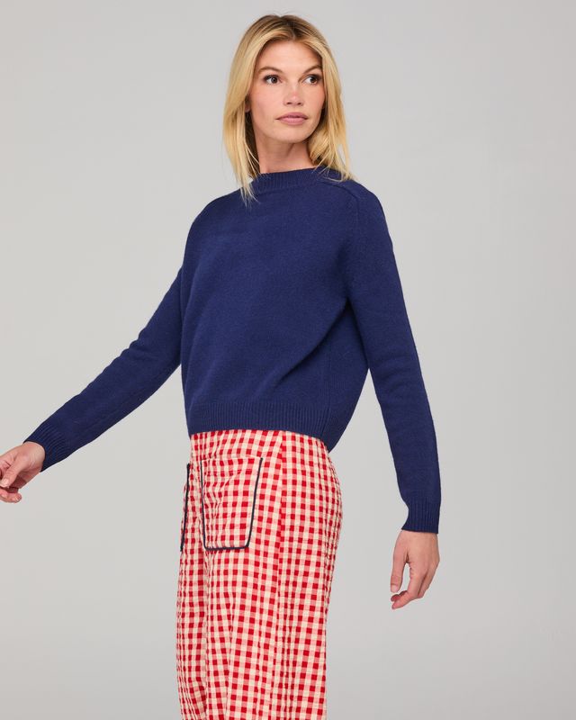Boom Shankar Women's Red Seersucker Fay Pant | Gretel Lane