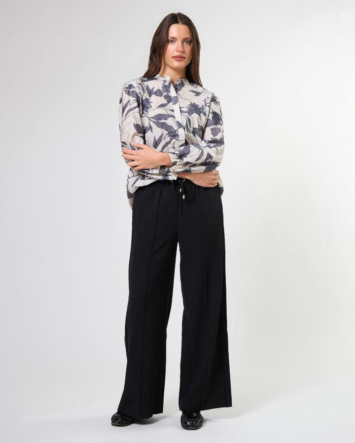 Stella + Gemma Faye Button Through Blouse in Moonlit Stem | Women's Clothing | Gretel Lane