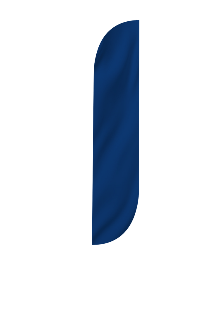 Feather Flag Plain Color