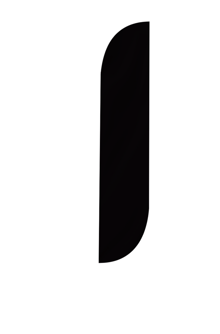 Feather Flag Plain Color