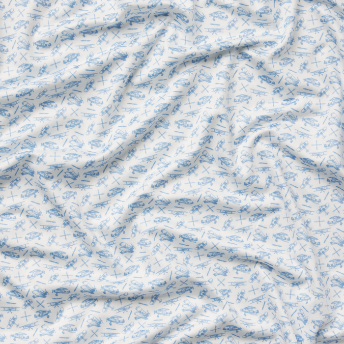 White & French Blue Planes | Details
