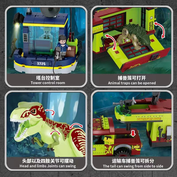Forange FC3725 Dinosaur Quest Hunt the Mutant T-Rex Afobrick