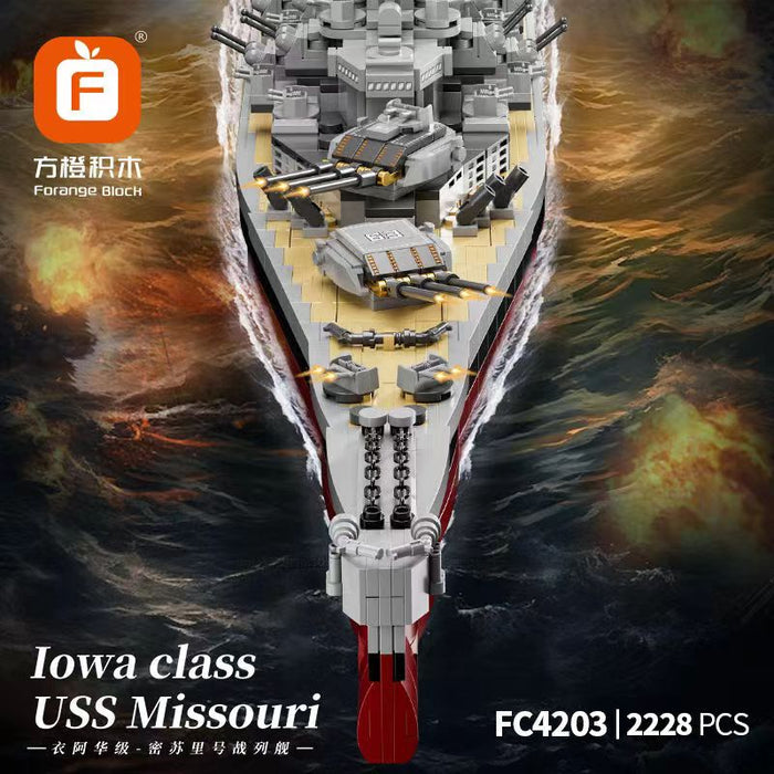 Forange FC4203 Iowa class battleship USS Missouri