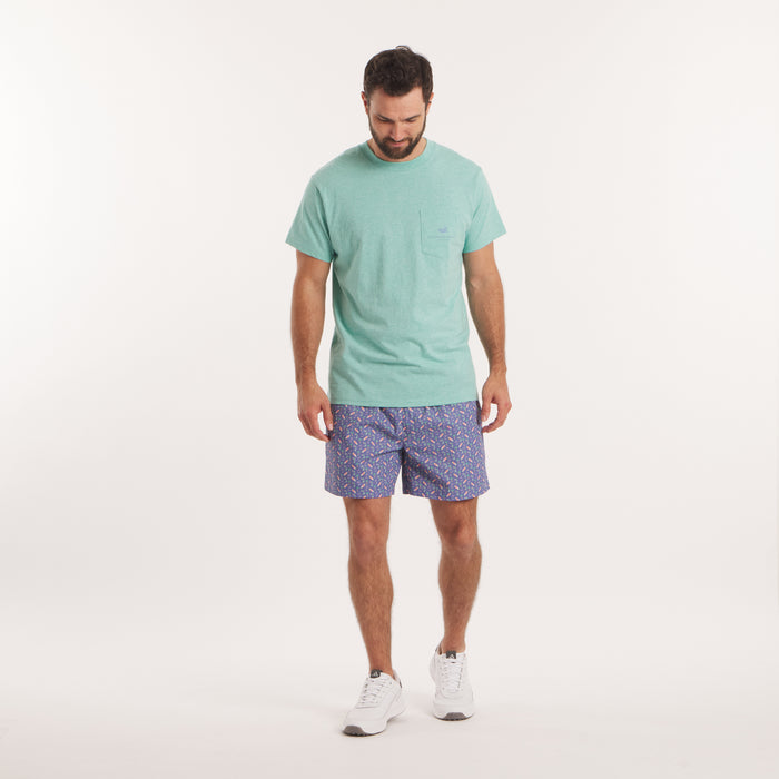 Washed Bimini Green | On Model Front Full