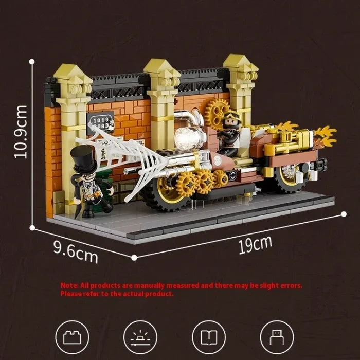 FunWhole F9067 Steampunk World: Motorcycle Chase