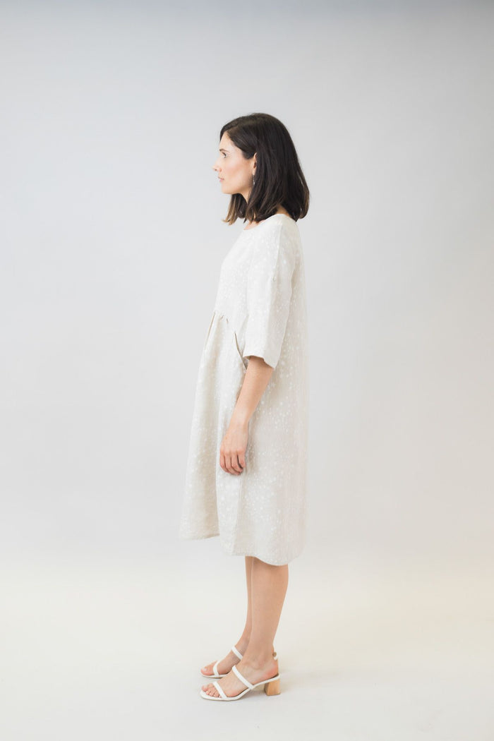 GA271 Galaxy Sand Midi Dress | Naturals by O&J