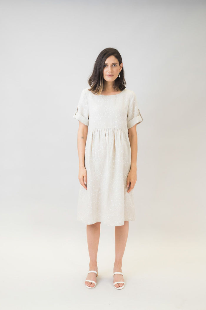 GA271 Galaxy Sand midi dress | Naturals by O&J