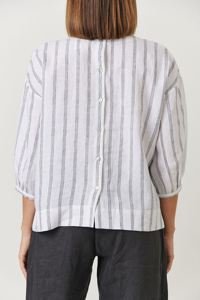 GA354 100% Linen Top (French Twist)