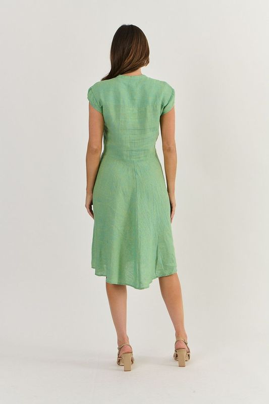 Caterpillar Green Dress | Naturals by O&J GA521