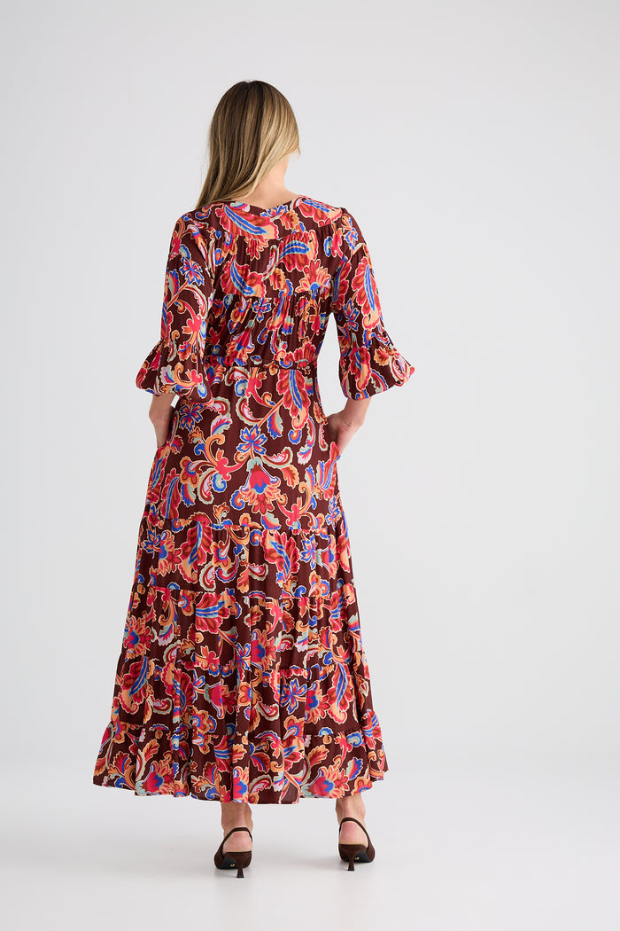 Brave + True Gertie Maxi Dress in Floral Rhapsody | Women's Clothing | Gretel Lane