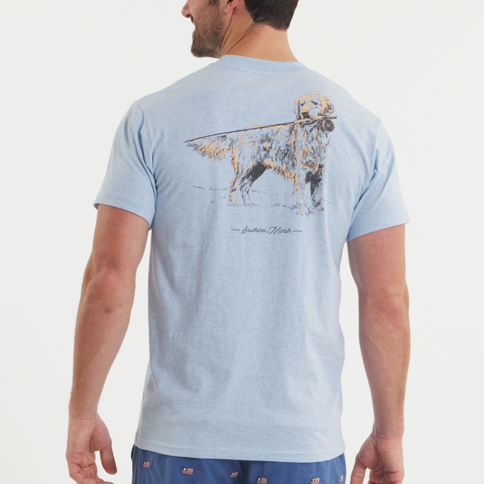 Washed Sky Blue | on model back