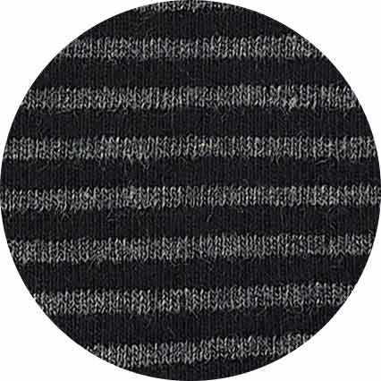 Men's Grey Cotton Rich Stripe Three Pack Socks fabric swatch