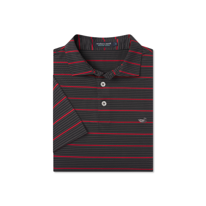 Black & Red Gridiron