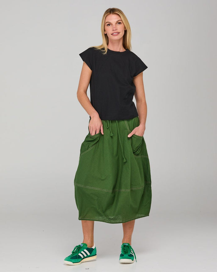 Green Guru 3/4 Skirt | Women's Clothing | Gretel Lane