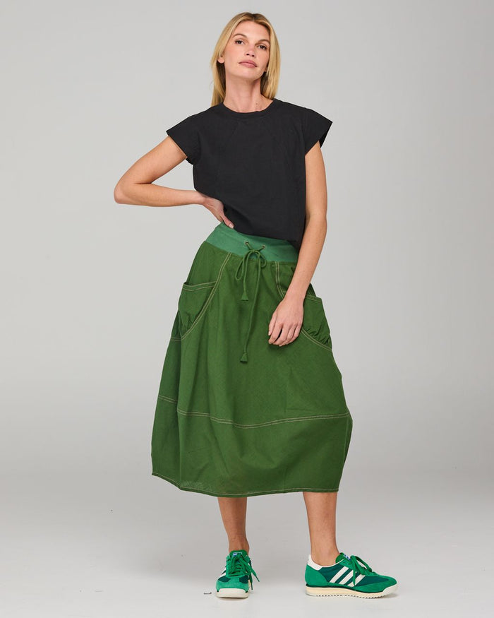 Green Guru 3/4 Skirt | Women's Clothing | Gretel Lane