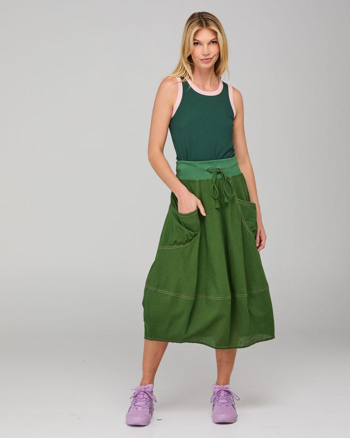 Green Guru 3/4 Skirt | Women's Clothing | Gretel Lane