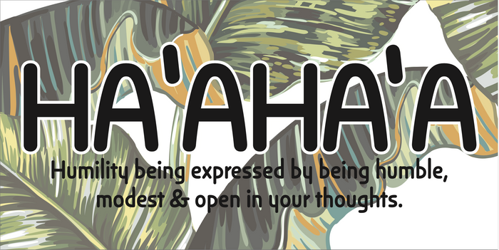 HA'A HA'A WOOD SIGN