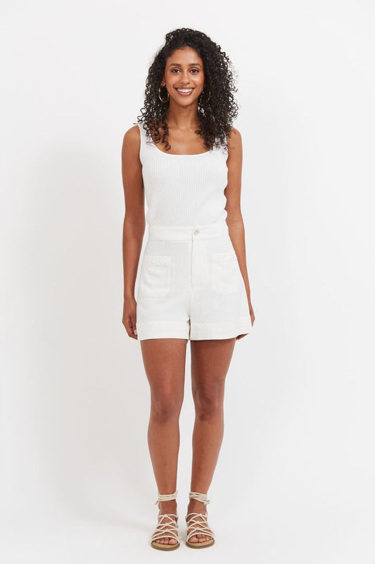 Haiti Short (White)