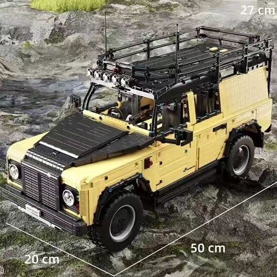 HAPPY BUILD YC-23029 Rock Glgan Off-Road Vehicle Afobrick