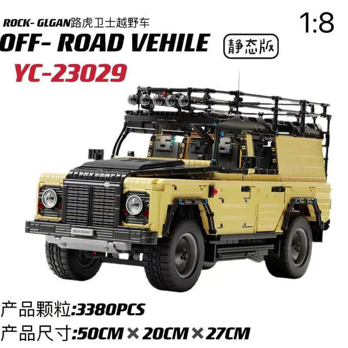 HAPPY BUILD YC-23029 Rock Glgan Off-Road Vehicle Afobrick