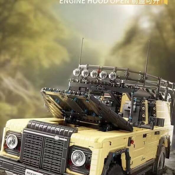 HAPPY BUILD YC-23029 Rock Glgan Off-Road Vehicle Afobrick
