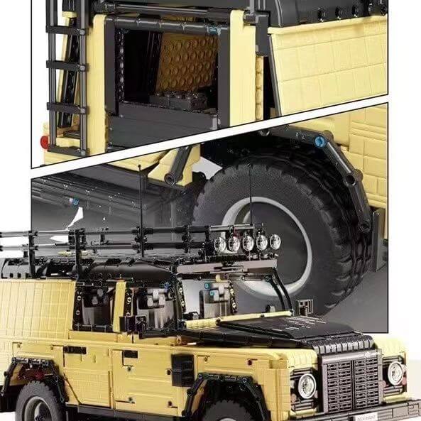 HAPPY BUILD YC-23029 Rock Glgan Off-Road Vehicle Afobrick