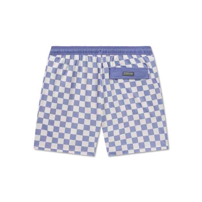 Royal Blue Checkerboard | Back