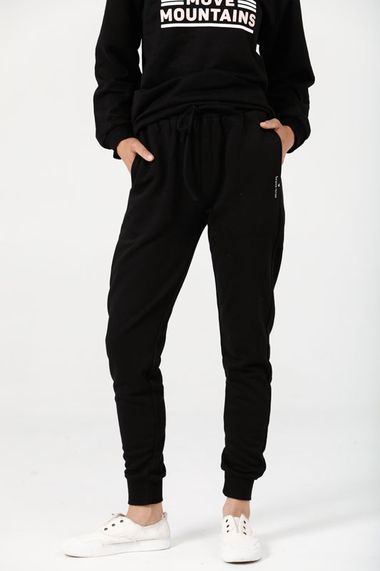 Brave + True Relaxed Jogger Fit track pants - Black