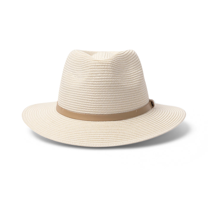 Tina M Havana Short Brim Fedora Ivory | Women's Hats | Gretel Lane