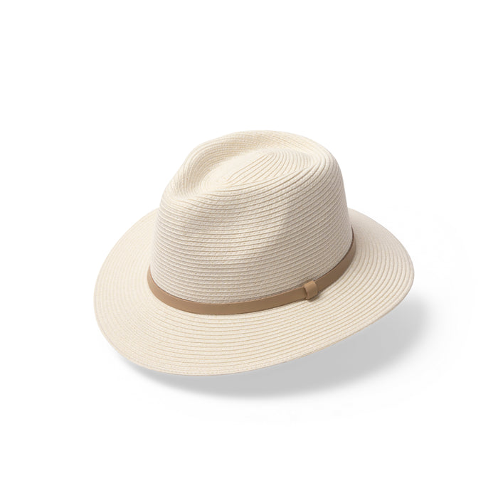 Tina M Havana Short Brim Fedora Ivory | Women's Hats | Gretel Lane