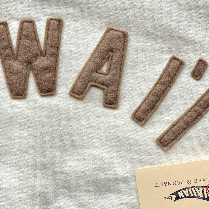 HAWAI`I- sand on ecru