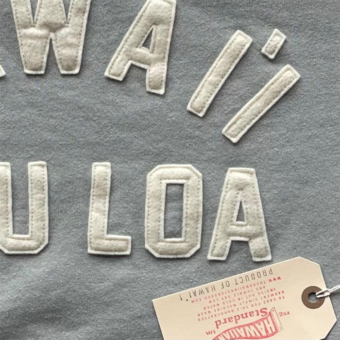 HAWAI`I MAU LOA- ivory on seafoam