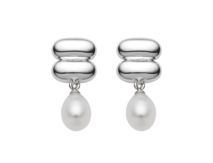 Liberté Heidi Pearl Drop Earring in Silver | Women's Jewellery | Gretel Lane