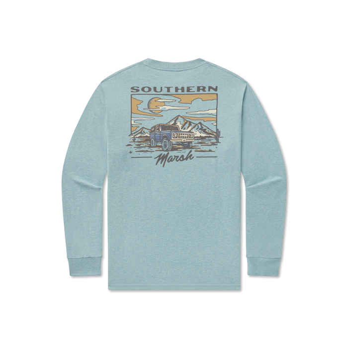 Washed Moss Blue