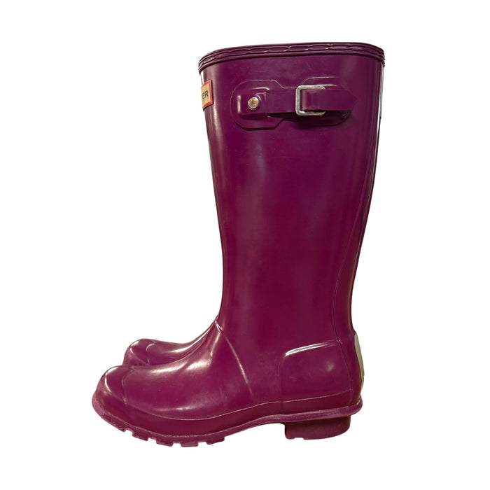 Hunter | Purple Boot | 3-4 Youth