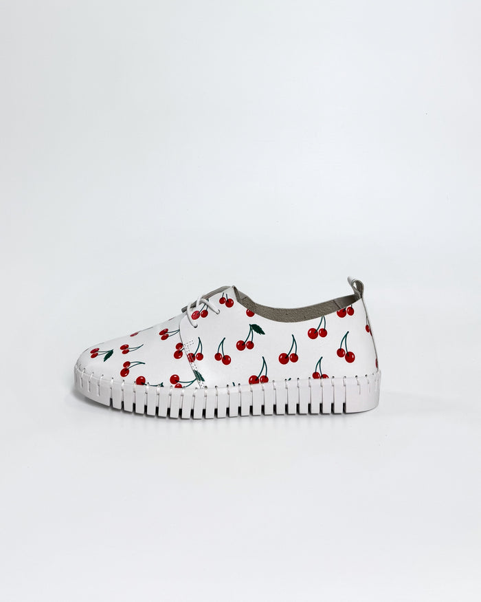 Huskies (Cherry Print) | Womens Shoes Online | Gretel Lane