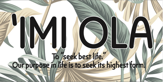 IMI OLA WOOD SIGN