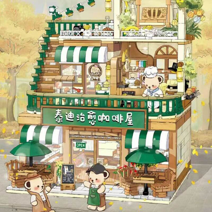 Inbrixx 881101 Teddy Bear Cafe Afobrick