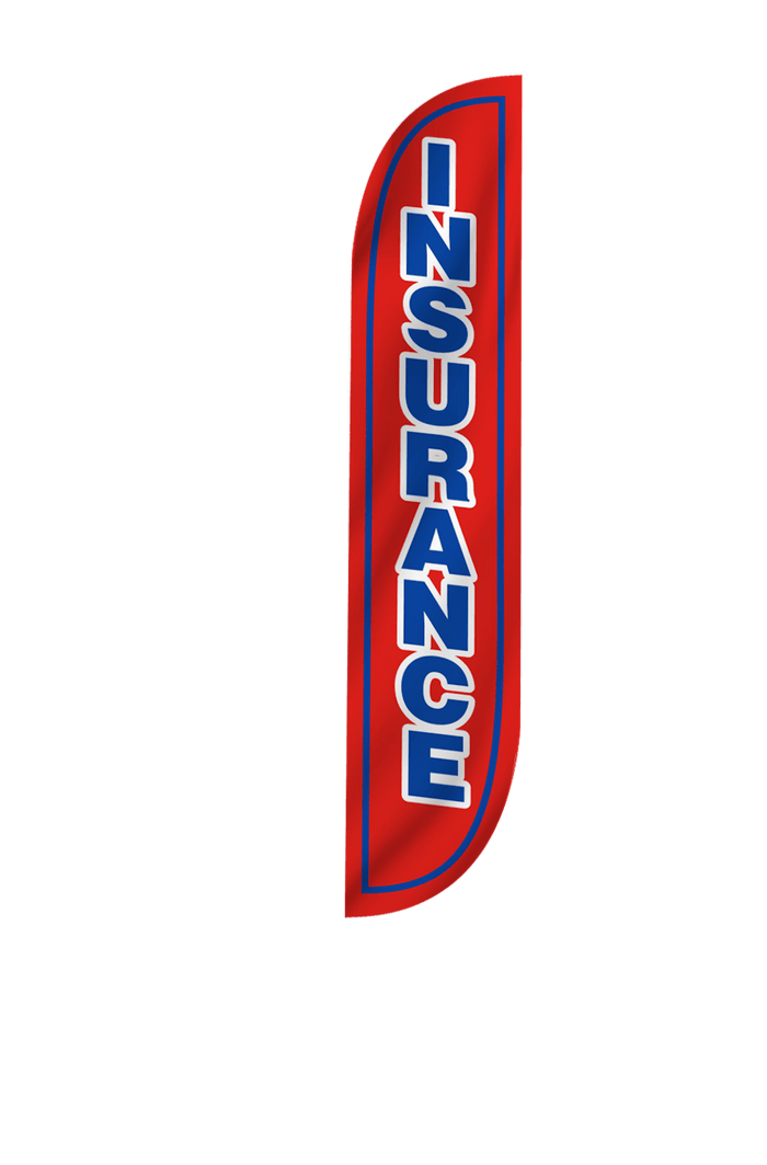 Insurance Feather Flag