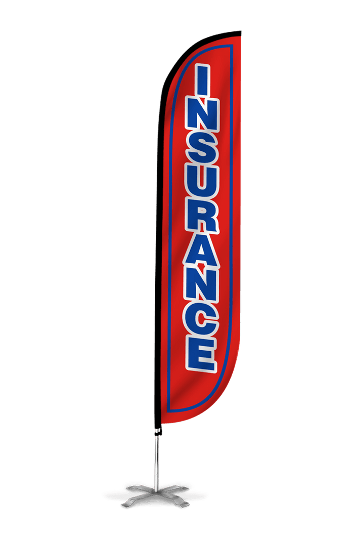Insurance Feather Flag