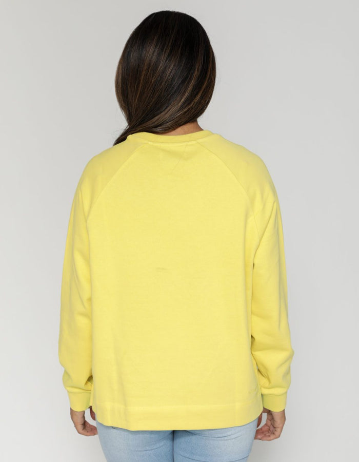 100% cotton sweater with a gingham star applique