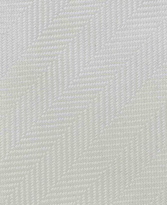 Men's Ivory Herringbone Seven Fold Silk Tie fabric detail