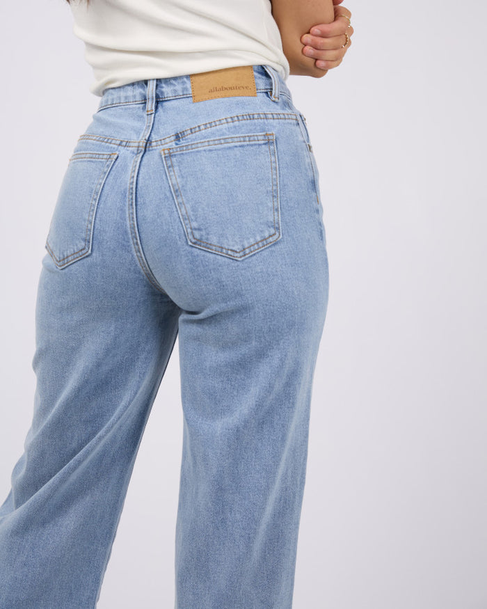 Jacqui Wide Leg (Light Blue)